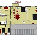 公寓 Rose Garden Apartment Bovec 博维茨